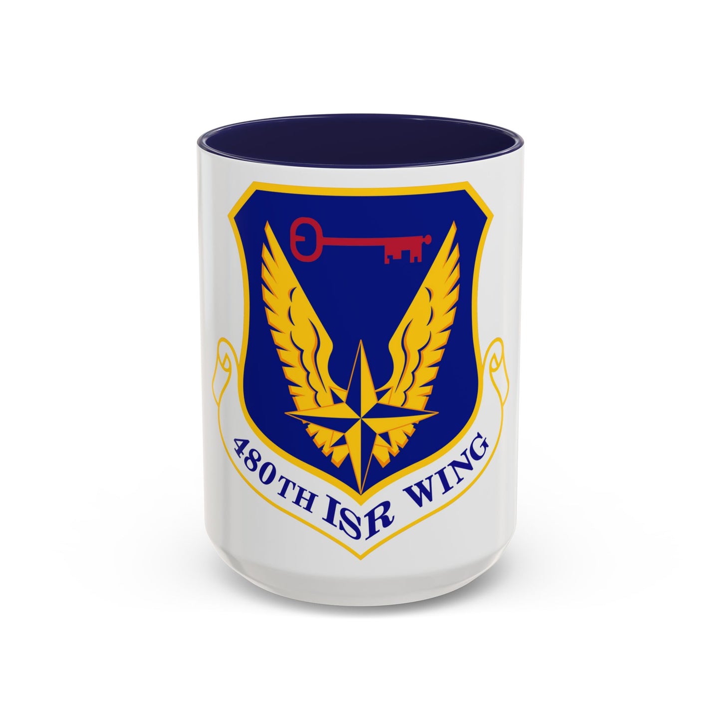 480 Intelligence Surveillance and Reconnaissance Wing ACC (U.S. Air Force) Accent Coffee Mug