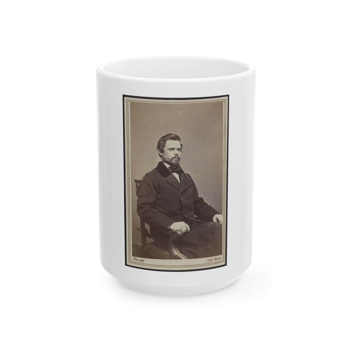 Unidentified Man(2) (U.S. Civil War) White Coffee Mug