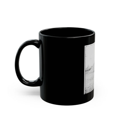 Aiken's Landing, Virginia (Vicinity). Battery Abbot, Fort Brady. (Battery Named For Col. Henry L. Abbot, 1st Conn. H. Artillery) (U.S. Civil War) Black Coffee Mug