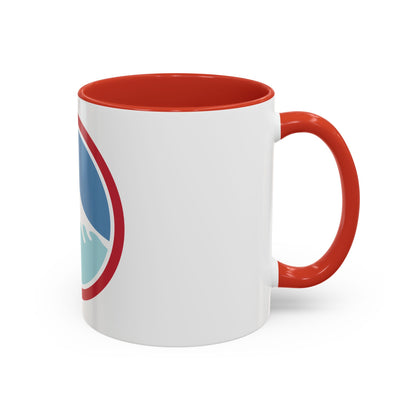 United States Japan Shoulder sleeve insignia (U.S. Army) Accent Coffee Mug
