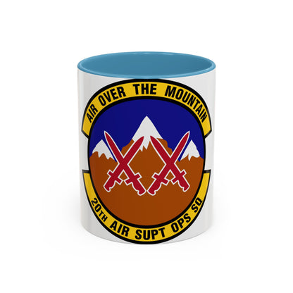20 Air Support Operations Squadron ACC (U.S. Air Force) Accent Coffee Mug