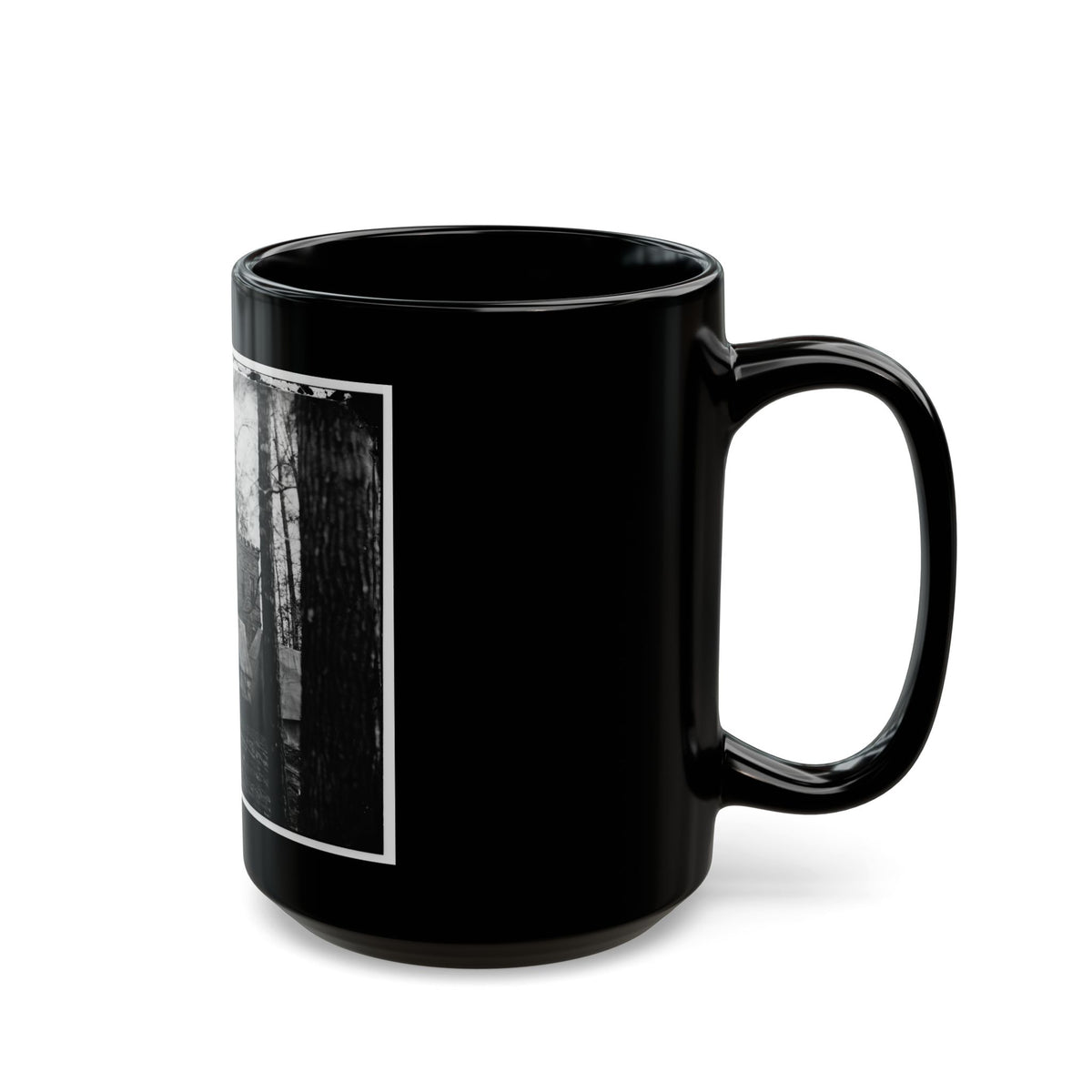 Auburn, Virginia.  Castle Murray  (Five Miles Southeast Of Warrenton), Headquarters Of Gen. Alfred Pleasonton (U.S. Civil War) Black Coffee Mug