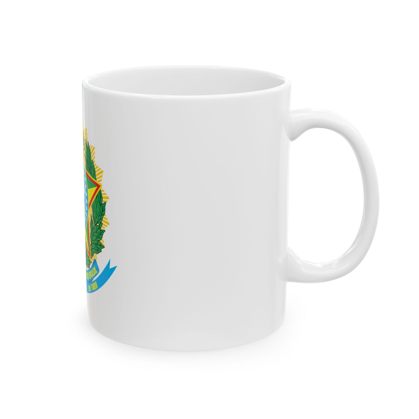 Coat of arms of Brazil - White Coffee Mug