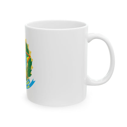 Coat of arms of Brazil - White Coffee Mug