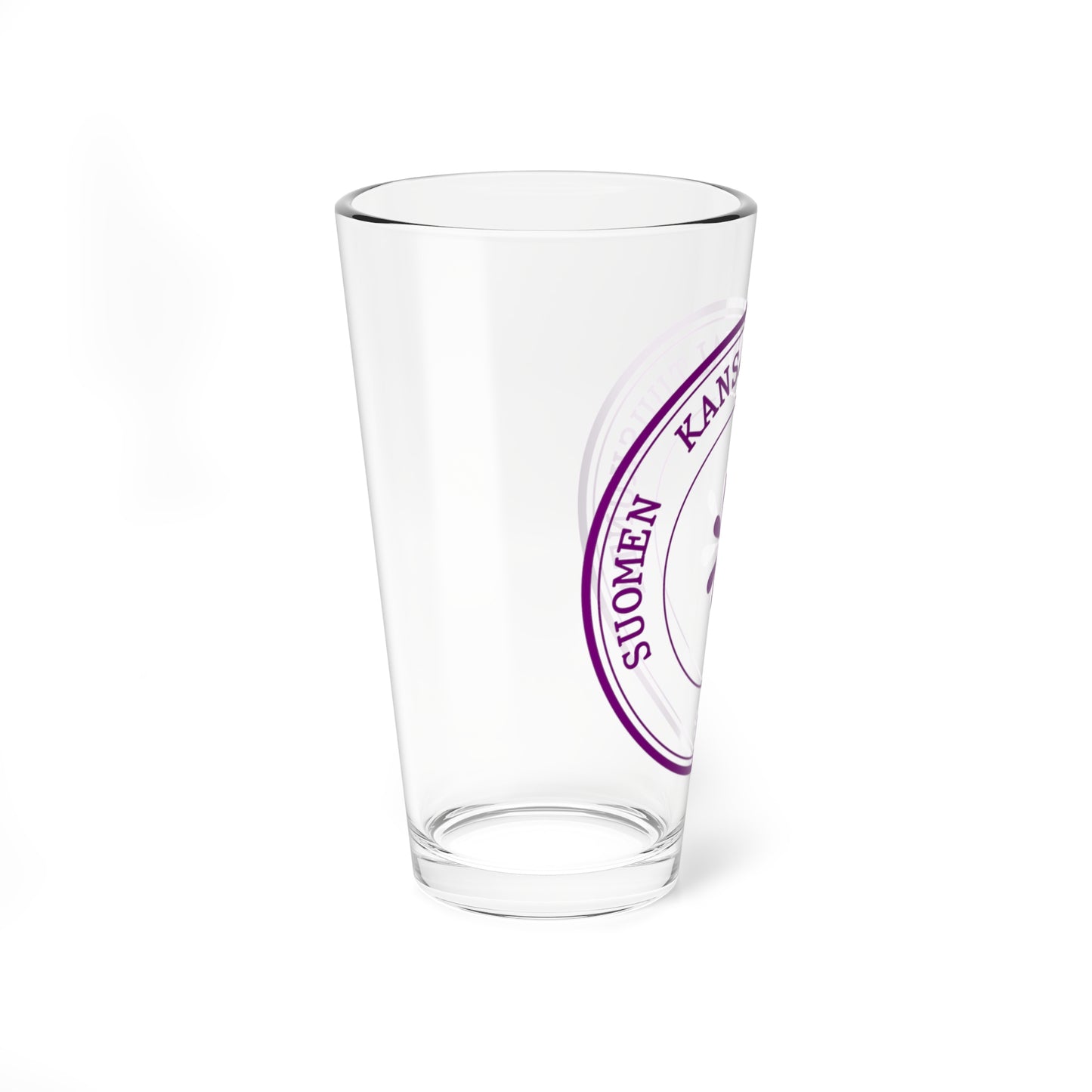 Suomen kansanvaltuuskunta seal 1918 (Finland) (Coat of Arms) Pint Glass 16oz