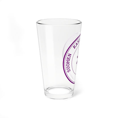 Suomen kansanvaltuuskunta seal 1918 (Finland) (Coat of Arms) Pint Glass 16oz
