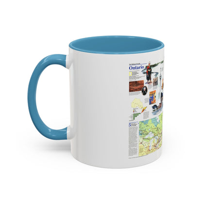 Canada - Ontario 2 (1996) (Map) Accent Coffee Mug