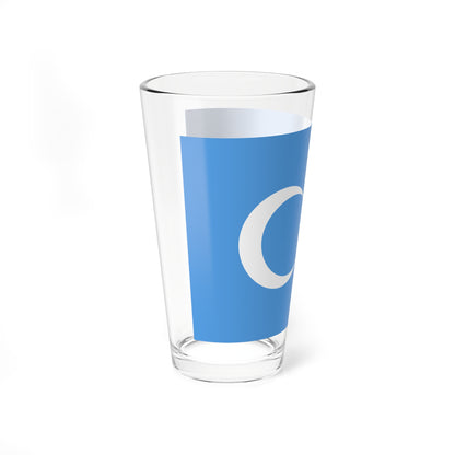 Kokbayraq flag (China) Pint Glass 16oz