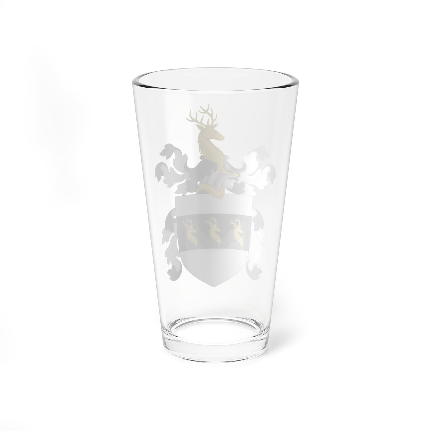 Coat of Arms of William Bradford (United States) (Coat of Arms) Pint Glass 16oz