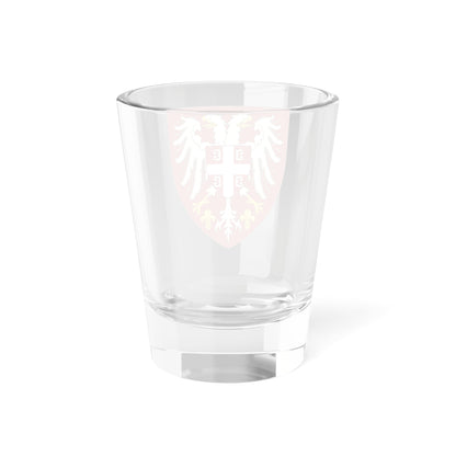 Insigne Serbicum (Serbia) (Coat of Arms) Shot Glass 1.5oz