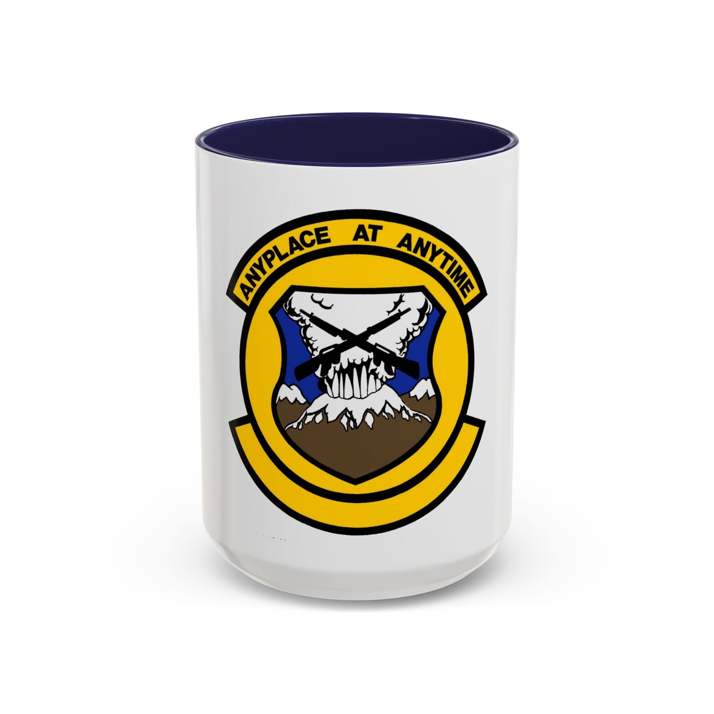 446 Security Forces Squadron AFRC (U.S. Air Force) Accent Coffee Mug