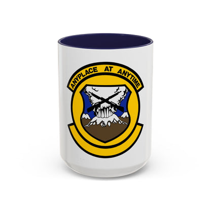 446 Security Forces Squadron AFRC (U.S. Air Force) Accent Coffee Mug