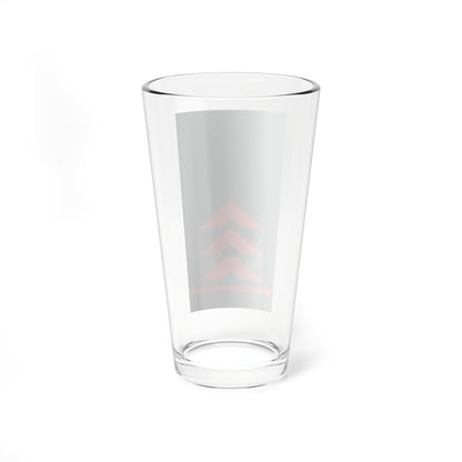 Mozambique Army OR 7 (Mozambique) (Military Rank) Pint Glass 16oz