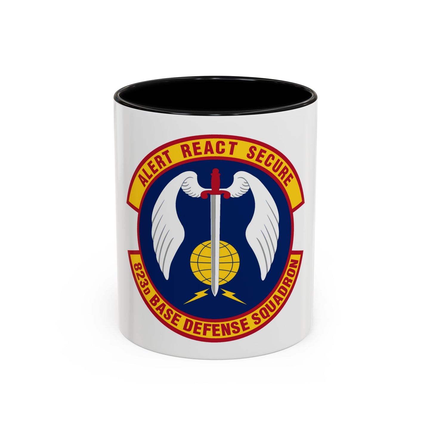823 Base Defense Squadron ACC (U.S. Air Force) Accent Coffee Mug