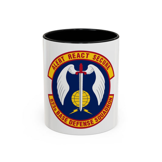823 Base Defense Squadron ACC (U.S. Air Force) Accent Coffee Mug