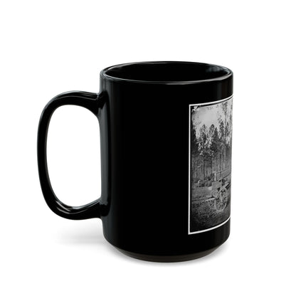 Rappahannock Station, Va. Pontoon Wagon, 50th New York Engineers (U.S. Civil War) Black Coffee Mug