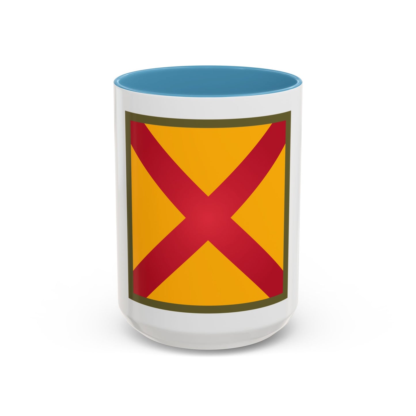 US 63rd Cavalry Division (U.S. Army) Accent Coffee Mug