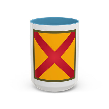 US 63rd Cavalry Division (U.S. Army) Accent Coffee Mug