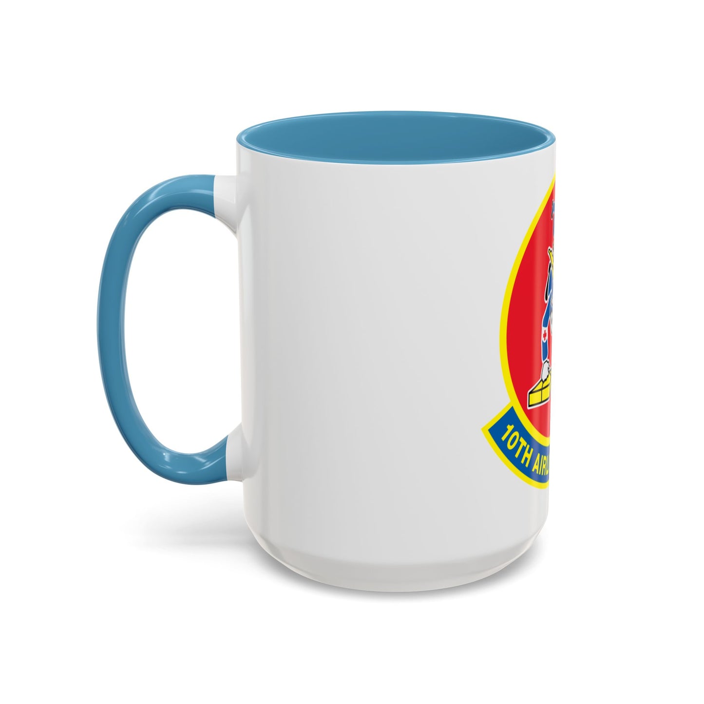 10th Airlift Squadron (U.S. Air Force) Accent Coffee Mug