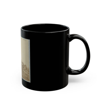 Army Wharf (U.S. Civil War) Black Coffee Mug
