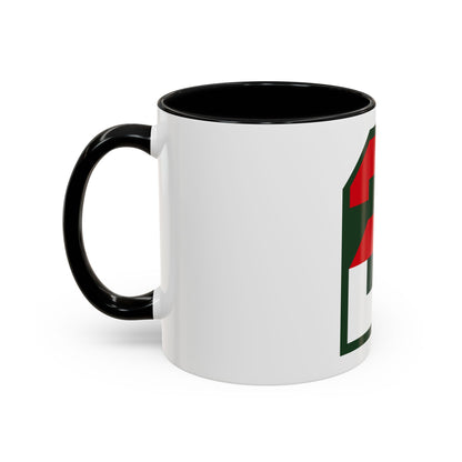 Second United States CSIB (U.S. Army) Accent Coffee Mug