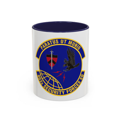 802d Security Forces Squadron (U.S. Air Force) Accent Coffee Mug