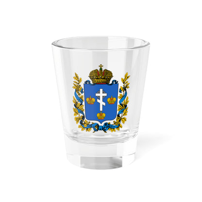 Coat of Arms of Kherson Governorate 1878 (Russia) (Coat of Arms) Shot Glass 1.5oz