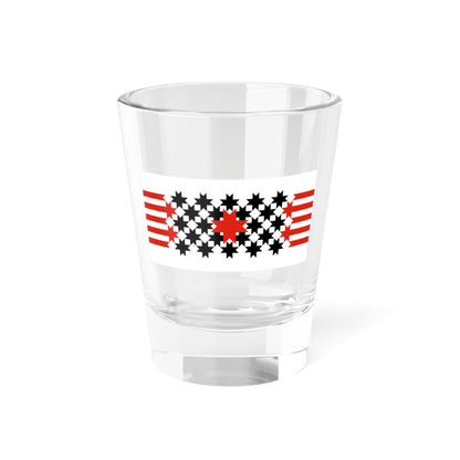 Udmurt national movement flag 4 (Russia) Shot Glass 1.5oz
