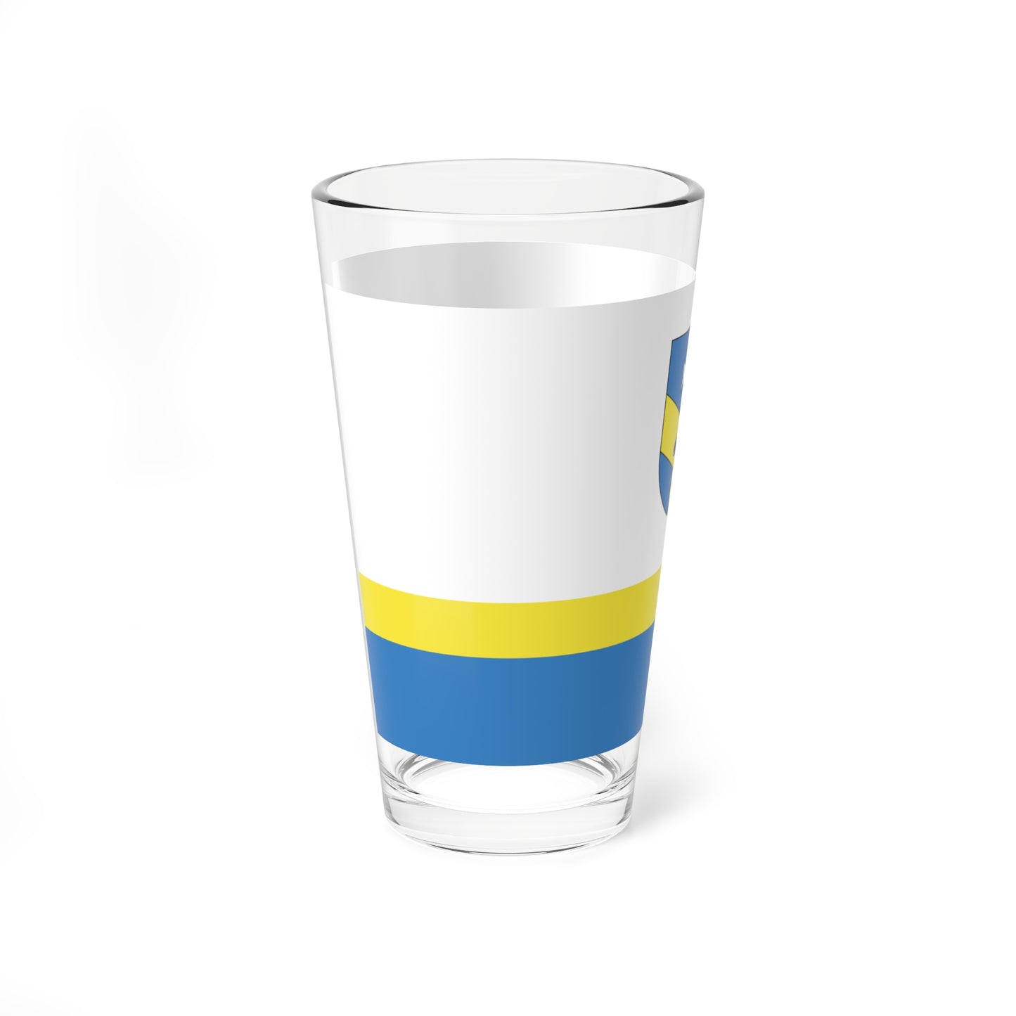 Baran city flag (Belarus) Pint Glass 16oz