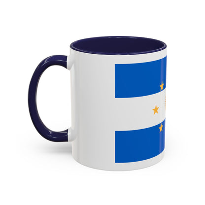 Navy Jack of Argentina 1818 - Accent Coffee Mug