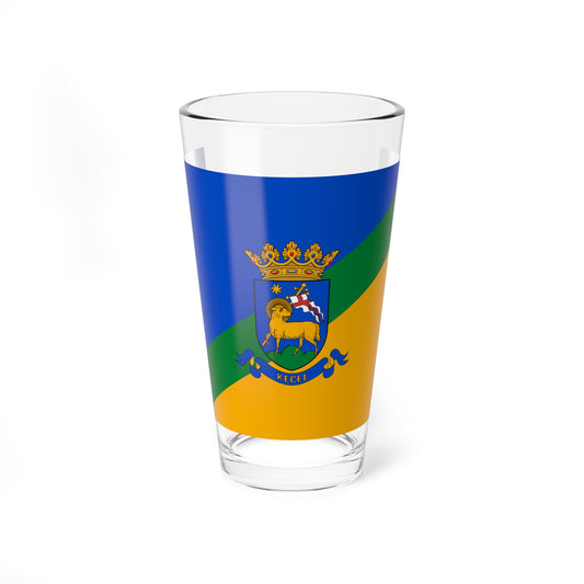 Flag of Kecel (Hungary) Pint Glass 16oz