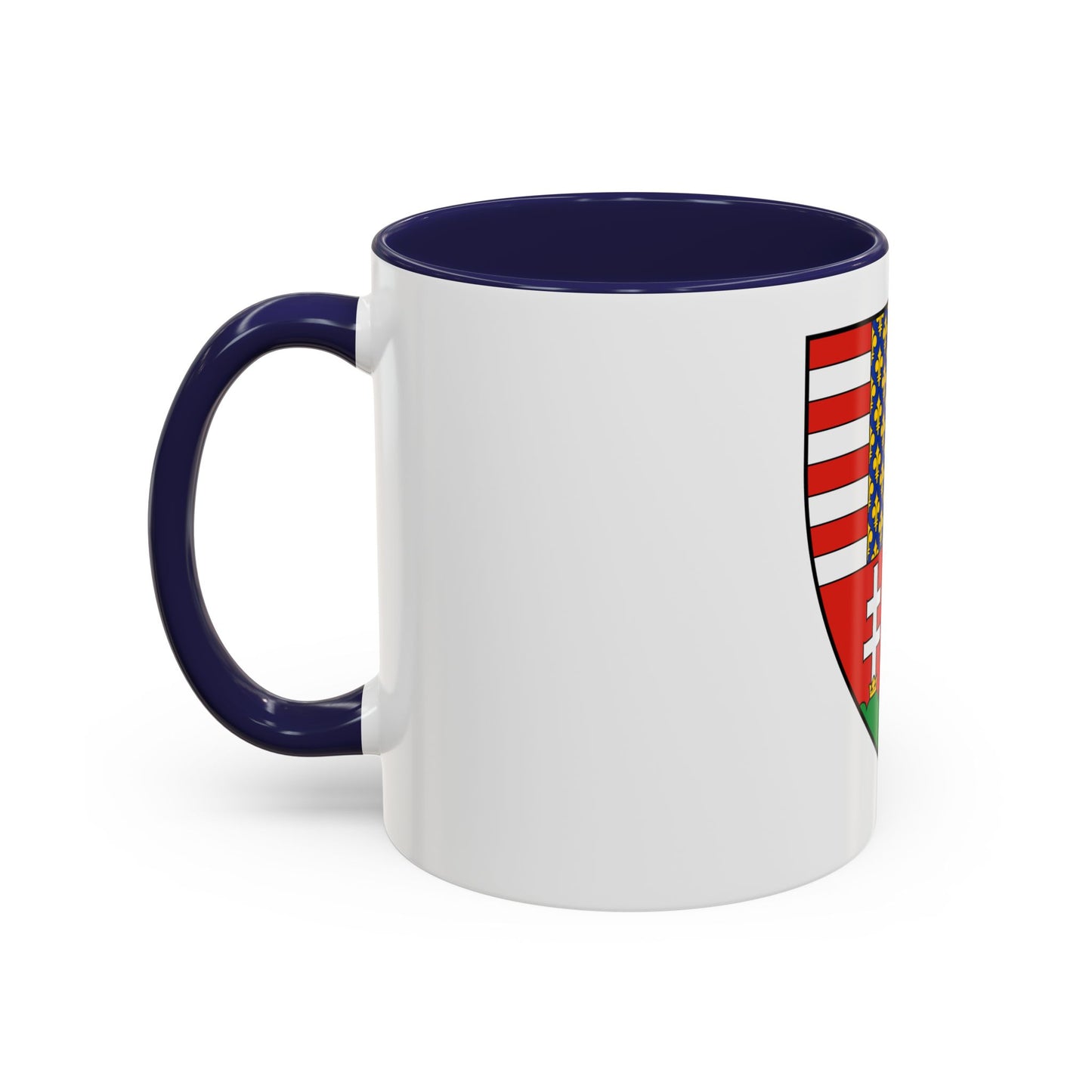 Coat of arms of Louis I of Hungary (1370) - Accent Coffee Mug