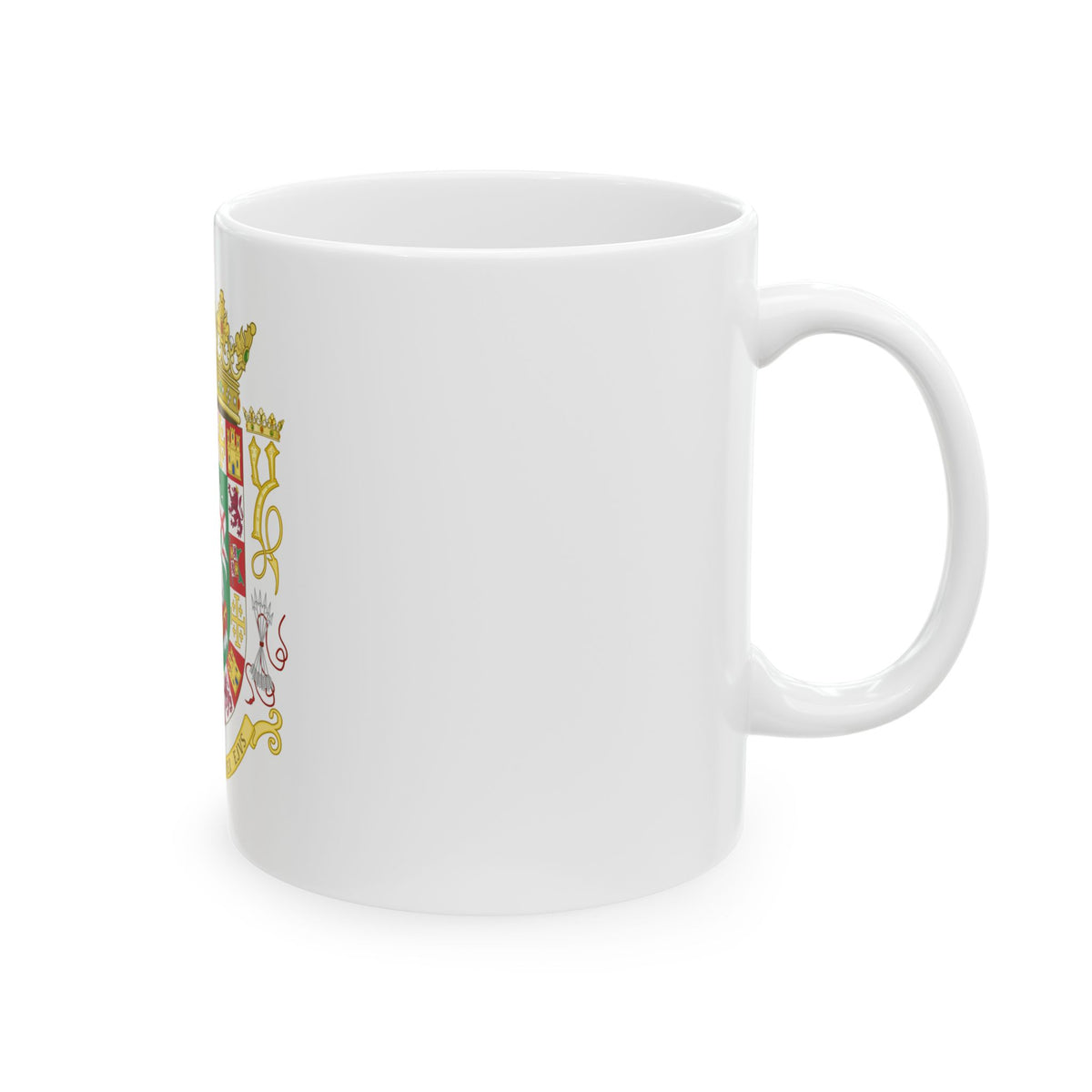 Coat of arms of the Commonwealth of Puerto Rico - White Coffee Mug