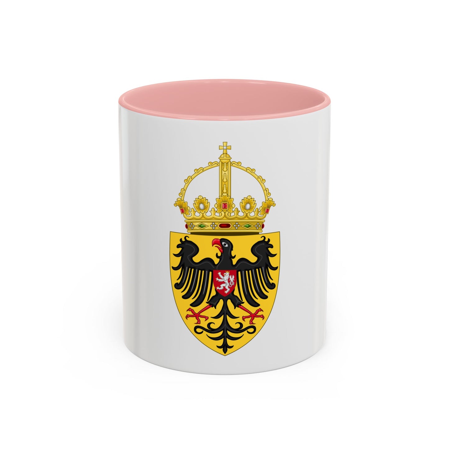 Coat of arms of Charles IV, Holy Roman Emperor - Accent Coffee Mug