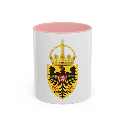Coat of arms of Charles IV, Holy Roman Emperor - Accent Coffee Mug
