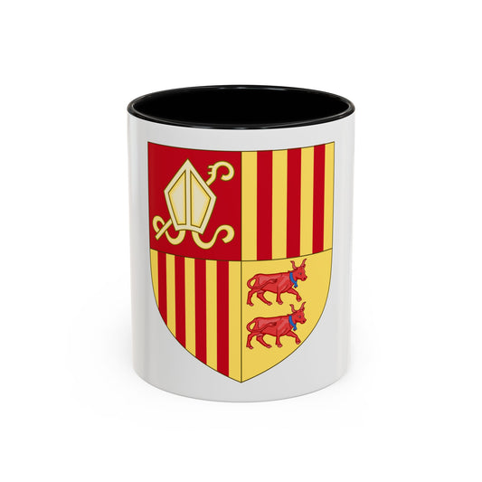 Coat of arms of Andorra (Before 16th Century) - Accent Coffee Mug
