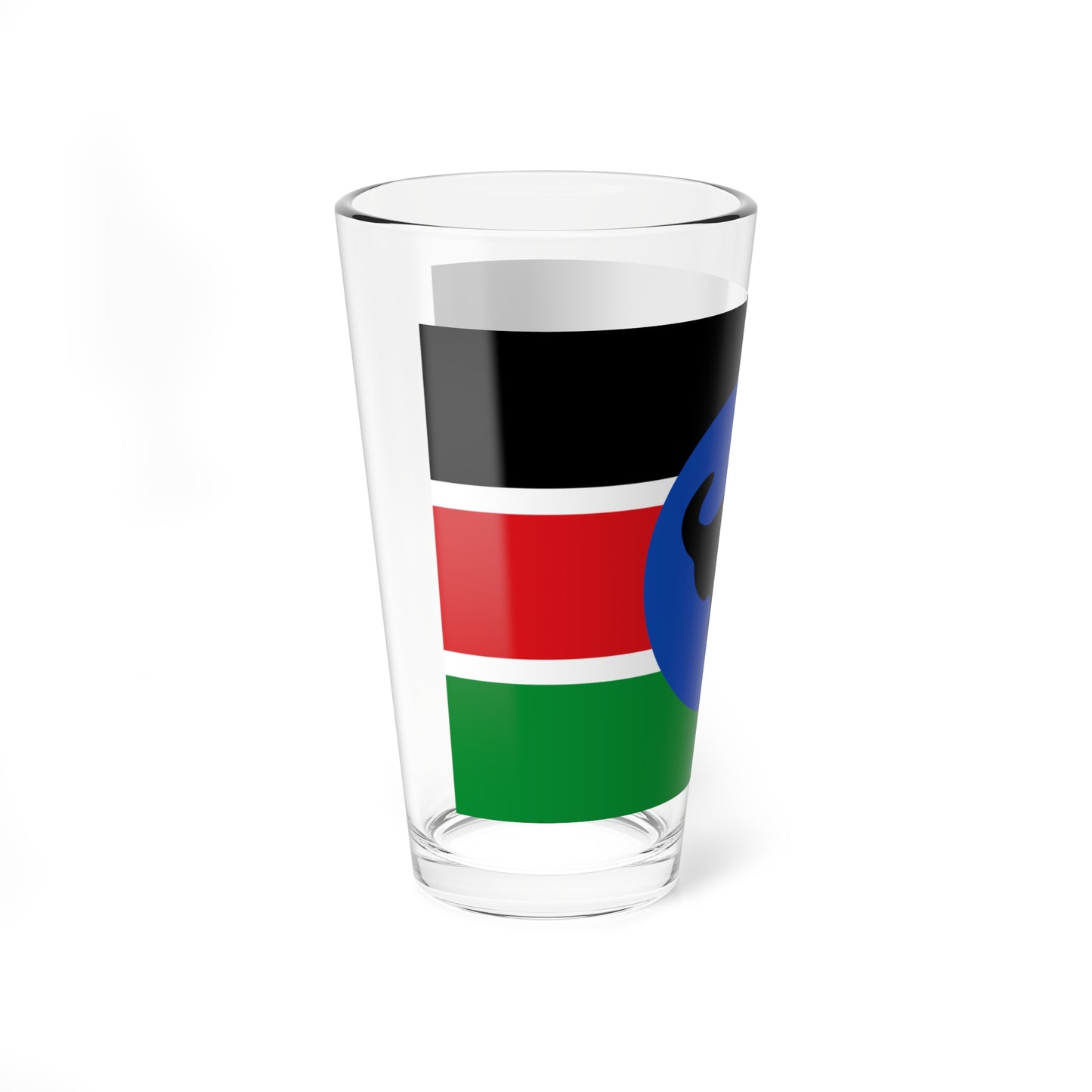 Flag of SSLM (South Sudan) Pint Glass 16oz