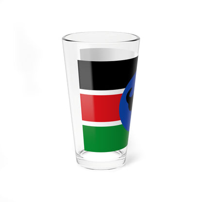 Flag of SSLM (South Sudan) Pint Glass 16oz