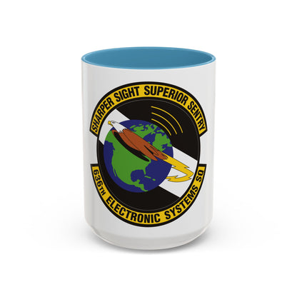 636th Electronic Systems Squadron (U.S. Air Force) Accent Coffee Mug