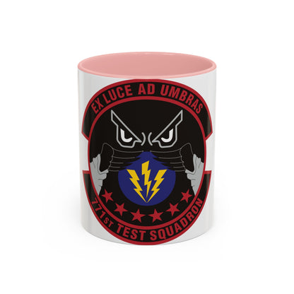 771st Test Squadron (U.S. Air Force) Accent Coffee Mug