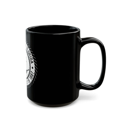 Seal of Tampa Florida - Black Coffee Mug