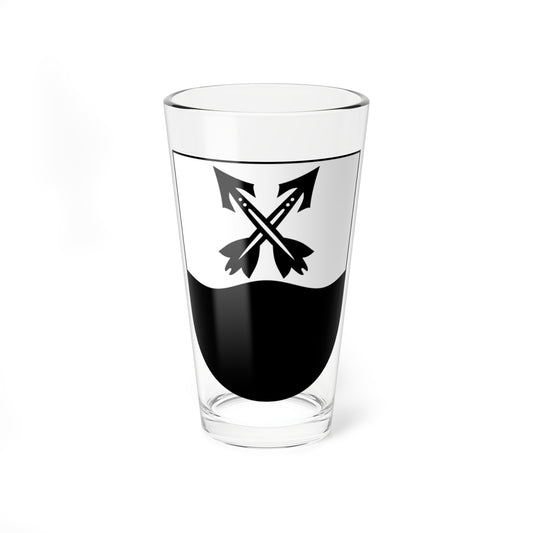 UesslingenBuch-blazon (Switzerland) (Coat of Arms) Pint Glass 16oz