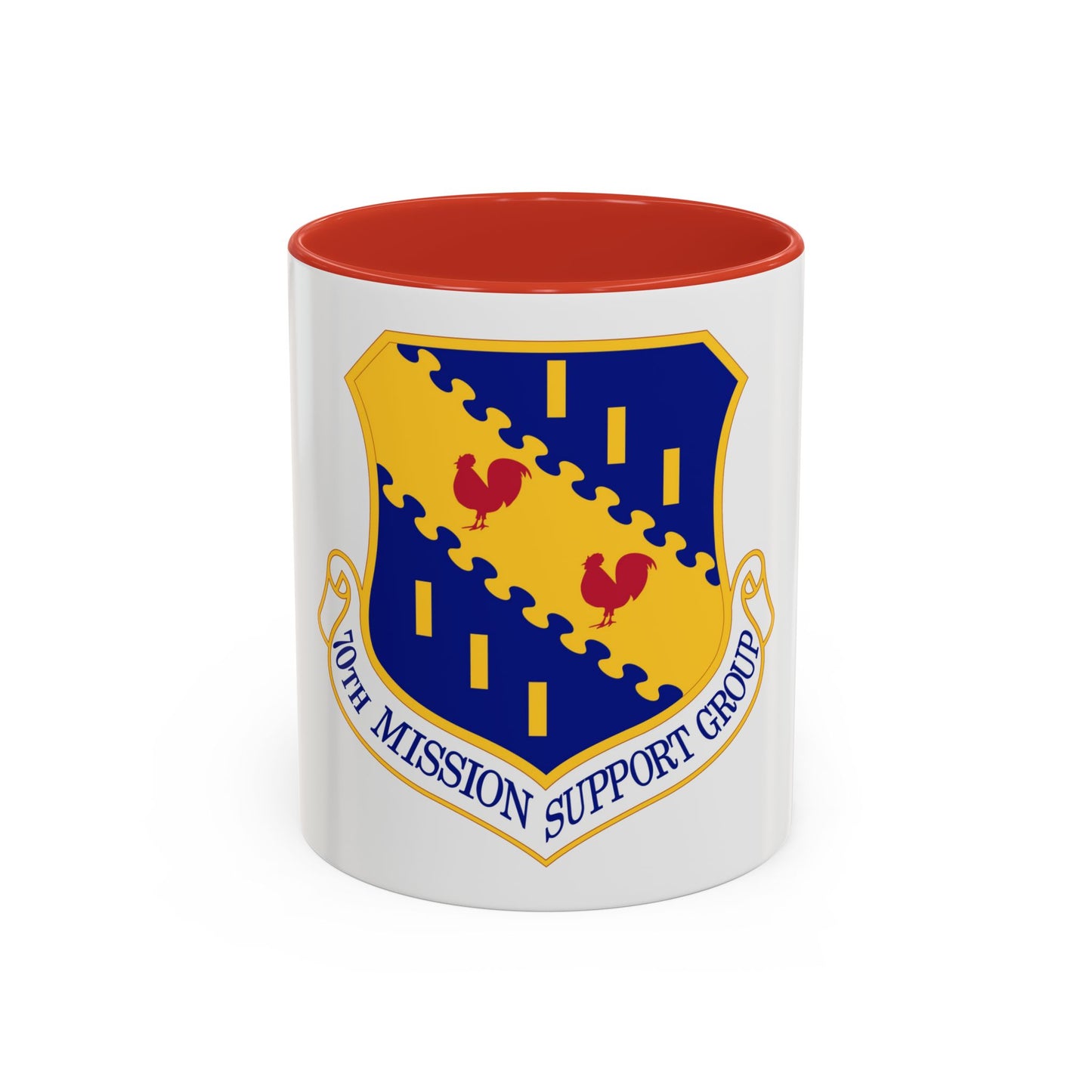 70th Mission Support Group (U.S. Air Force) Accent Coffee Mug