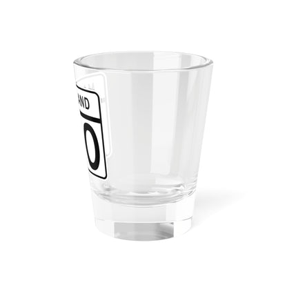 MD Route 100 (Maryland) (Road Sign) Shot Glass 1.5oz