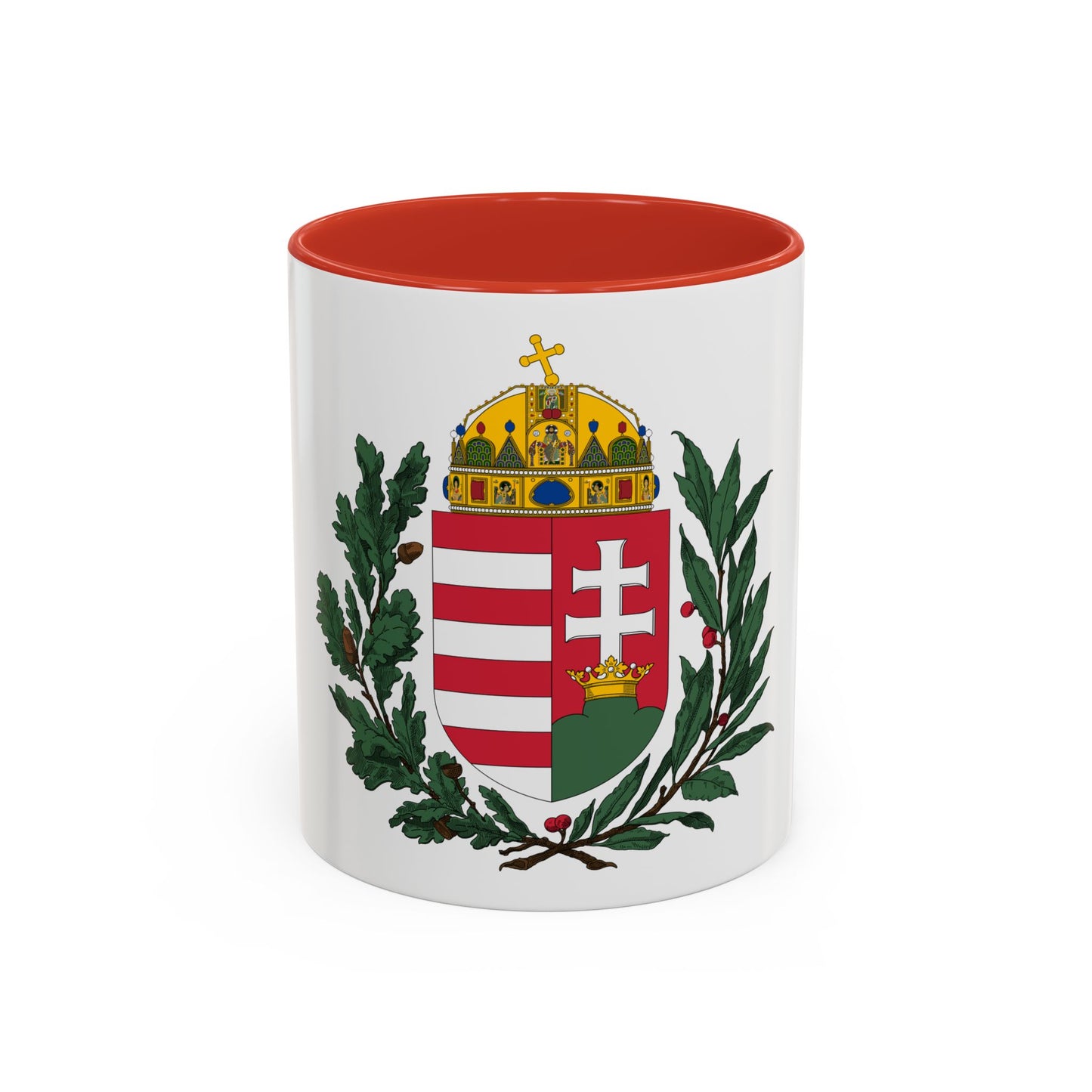 Coat of arms of Hungary (1896-1915) 2 - Accent Coffee Mug