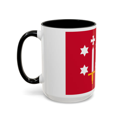 Flag of Haarlem the capital of the province of North Holland Netherlands - Accent Coffee Mug