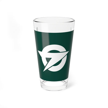 Flag of Kajiki Kagoshima 1968-2010 (Japan) Pint Glass 16oz