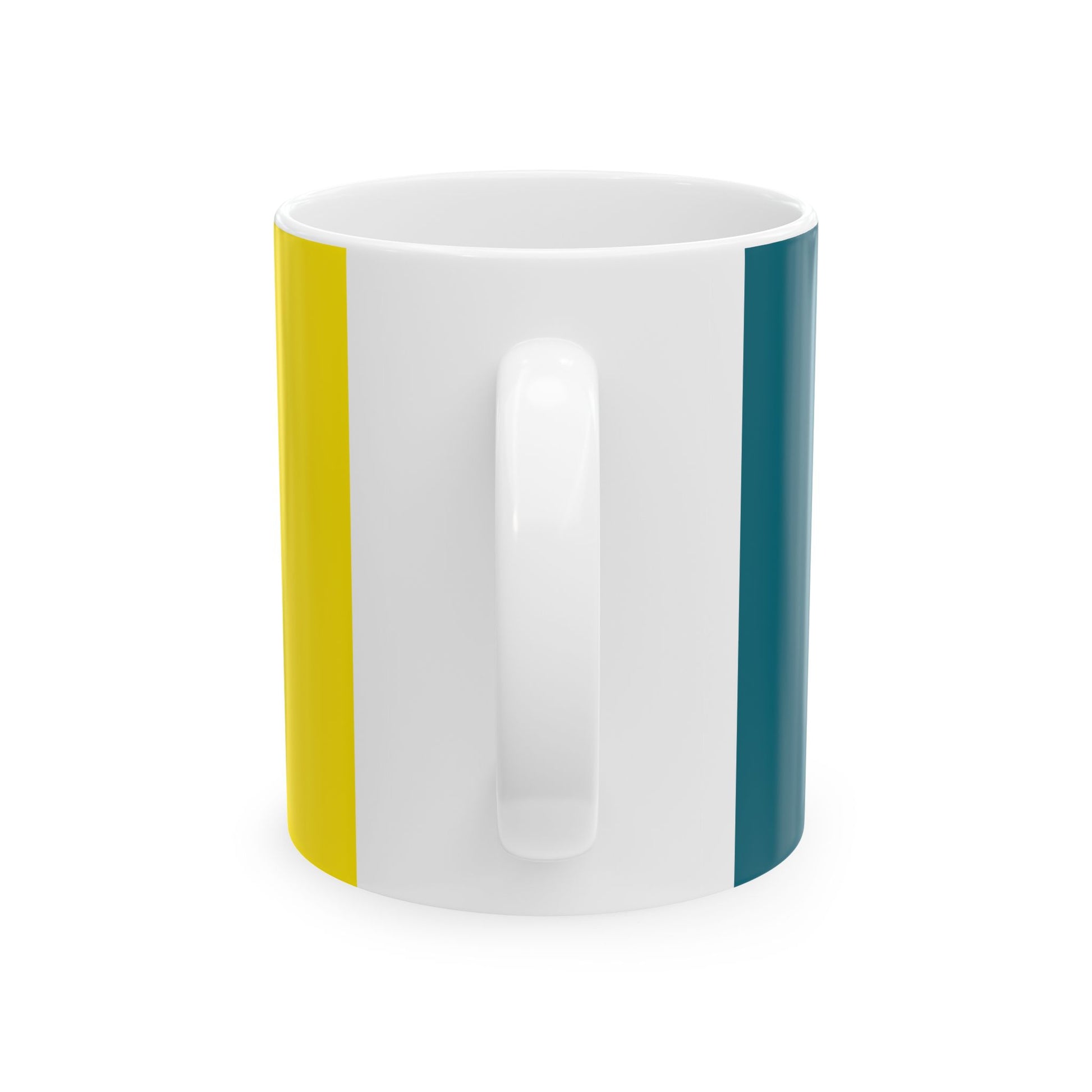 Flag of Yellowknife NWT Canada - White Coffee Mug-Go Mug Yourself