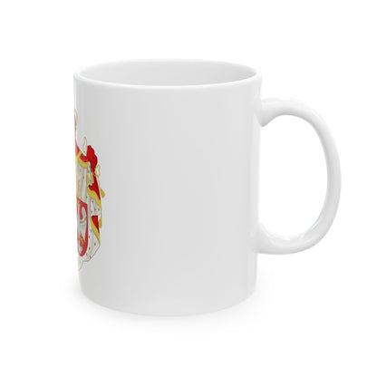 Coat of arms of Jadwiga of Poland - White Coffee Mug