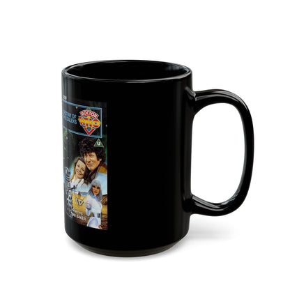DOCTOR WHO DESTINY OF THE DALEKS (VHS COVER) - Black Coffee Mug